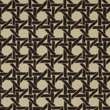 Rattan in Umber - Fabric