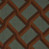 Trellis in Petrol - Fabric