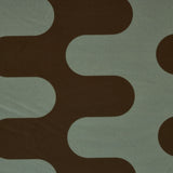 Wave in Petrol - Fabric