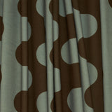 Wave in Petrol - Fabric