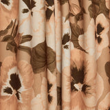 Big Pansy in Tobacco - Fabric