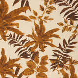 Follywood Foliage in Tobacco - Fabric