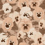 Big Pansy in Tobacco - Wallpaper