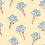 Forget me Notes in Honey - Wallpaper