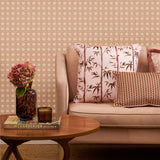 Rattan in Dusty - Wallpaper