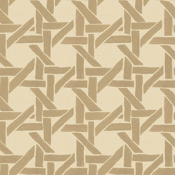 Rattan in Sepia - Wallpaper - 2 rolls available
