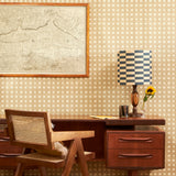 Rattan in Sepia - Wallpaper