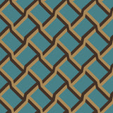 Trellis in Cerulean - Wallpaper