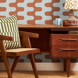 Wave in Powder - Wallpaper