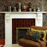 Margate Marble in Tobacco - Wallpaper