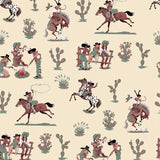 Cliftonville Cowgirls Lasso - Wallpaper