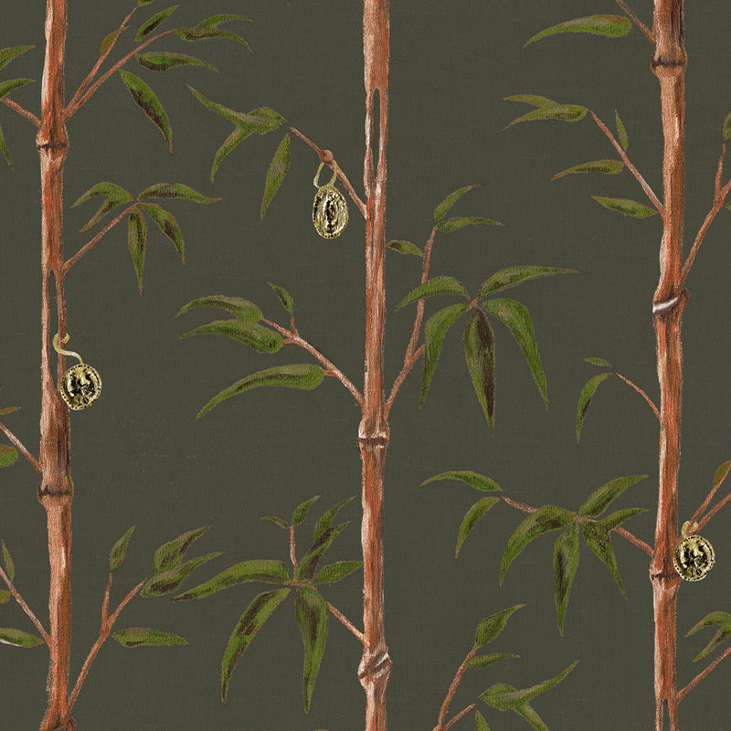 Money Tree in Forest - Wallpaper