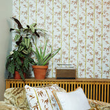 Money Tree in Tobacco - Wallpaper