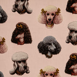 Poodle Parlour in Pink - Fabric