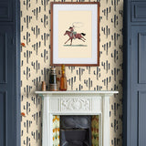 Saguaro Saturn Denim - Wallpaper