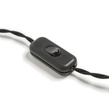 Tottenham Dalmatian Eco Velvet Drum Table Lamp - Cocoa