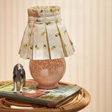 Nanny's Stripe in Rose - Wallpaper