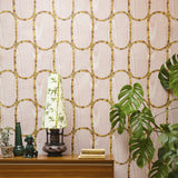 Tea Room in Blossom - Wallpaper