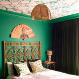 Margate Marble in Emerald Pinky - Wallpaper