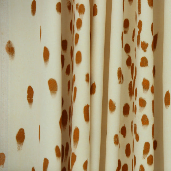 Tottenham Dalmatian in Ginger - Fabric