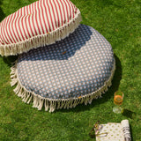 Floor Cushion - Nanny's Stripe - Poppy