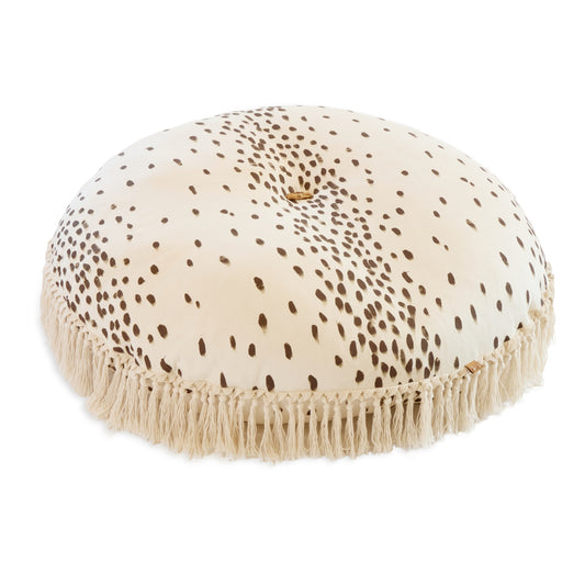 Floor Cushion - Tottenham Dalmatian - Cocoa