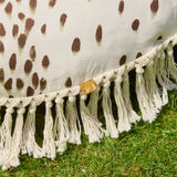 Floor Cushion - Tottenham Dalmatian - Cocoa