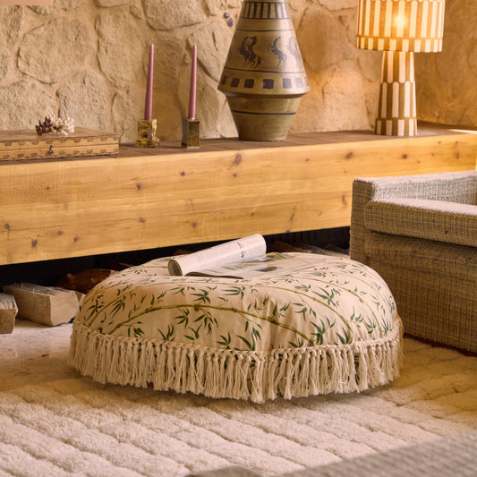 Floor Cushion - Money Tree - Bamboo
