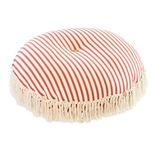 Floor Cushion - Nanny's Stripe - Poppy
