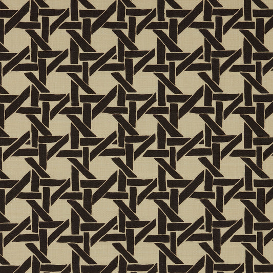 Rattan in Umber - Fabric