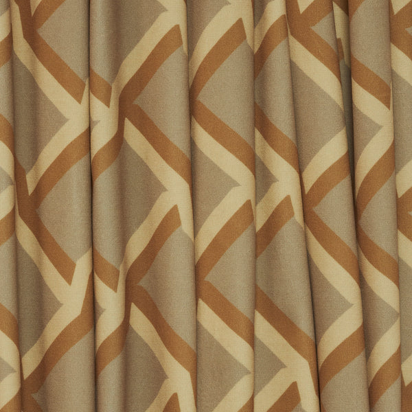 Trellis in Sepia - Fabric