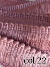 TRIM - Acrylic Brush Fringe 4cm col. 22 (PINK)