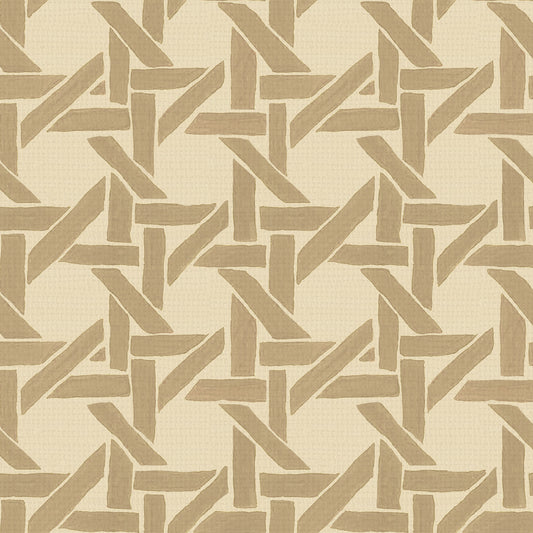 Rattan in Sepia - Wallpaper