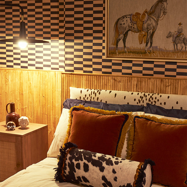 Tucson Lullaby Velvet Dog Bed - Motel – Poodle & Blonde