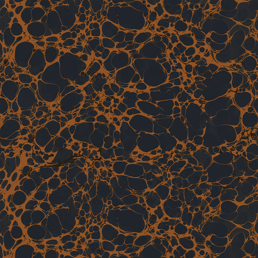 Margate Marble in Tobacco - Wallpaper