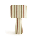 Nanny's Stripe Linen Table Lamp Drum - Calabash