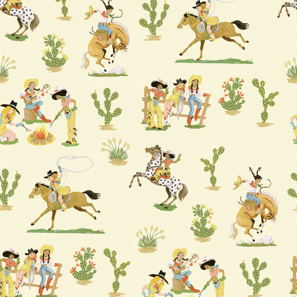 Cliftonville Cowgirls Rattle Snake - Wallpaper