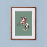 Cliftonville Cowgirl Art Print - Mirage