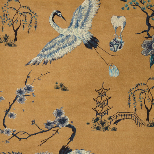 Food Babies in Camel - Fabric