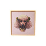 Poodle Parlour Art Print - Pearl