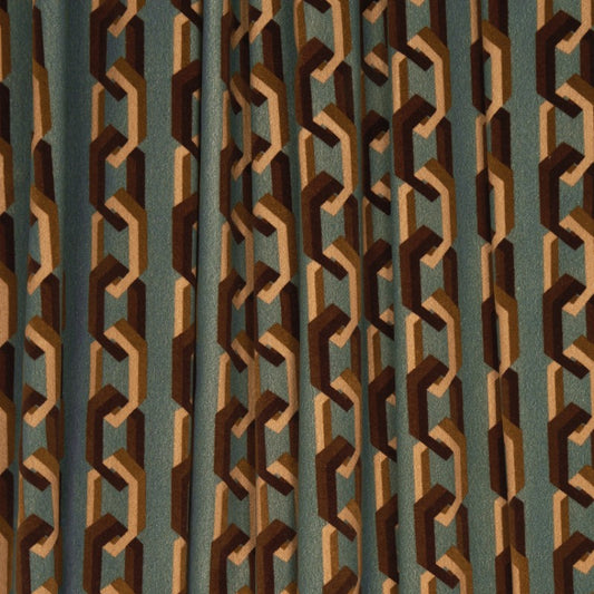 Chain of Fools in Jade - Fabric