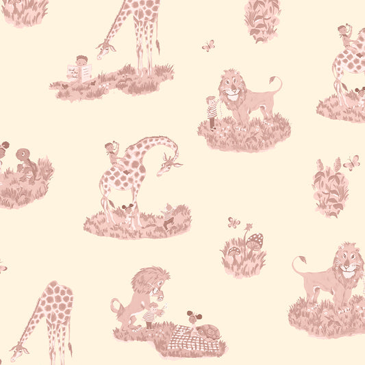 Story Time in Rose - Wallpaper