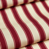 Nanny's Stripe en Coquelicot - Tissu