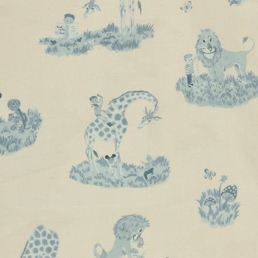 Story Time in Bluebell - Fabric