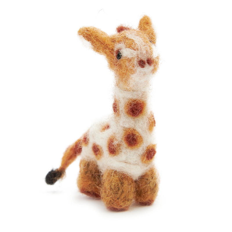 Frilled Worry Cushion - Giraffe