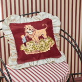 Frilled Worry Cushion - Lion