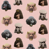 Poodle Parlour in Pink Paws - Wallpaper